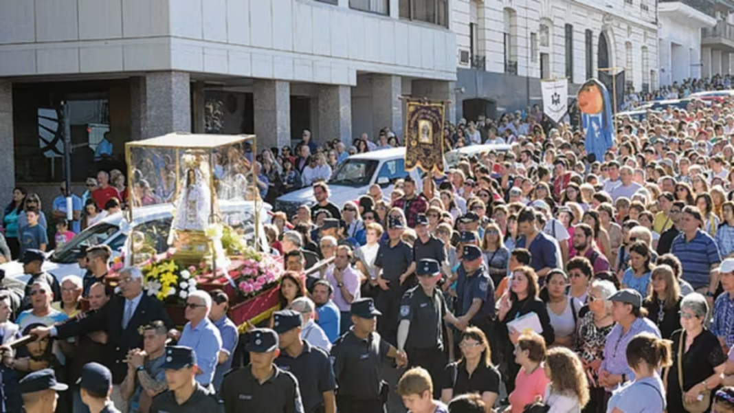 Imagen de la Virgen del Rosario en su festividad del 7 de octubre