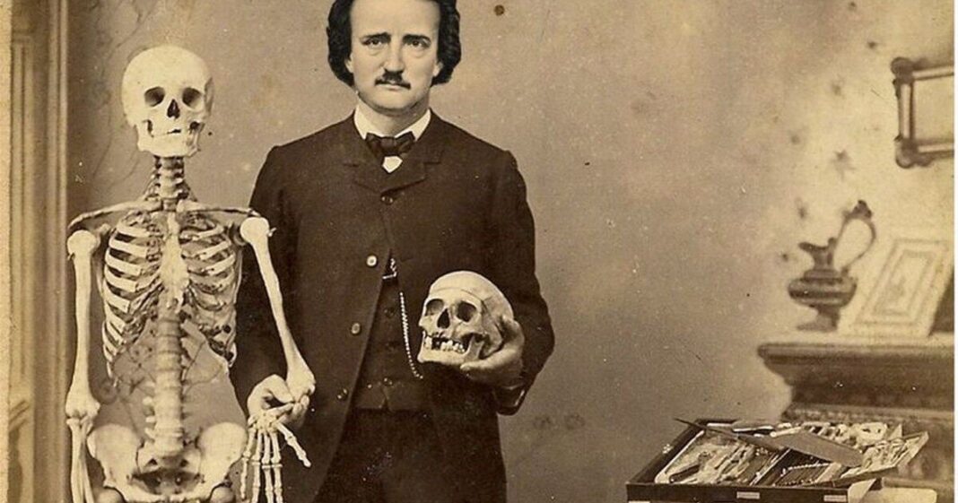 Retrato de Edgar Allan Poe