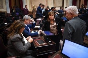 Sesión en el Senado de la Nación