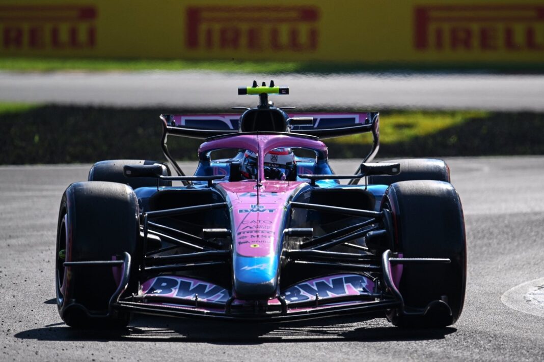 Franco Colapinto durante la clasificación del Gran Premio de Italia en el circuito de Monza