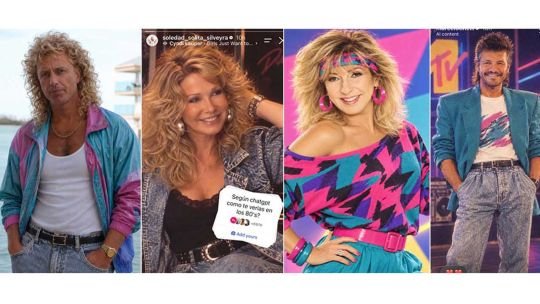 Usuario de Instagram muestra foto recreada con estética de los años 80 mediante inteligencia artificial