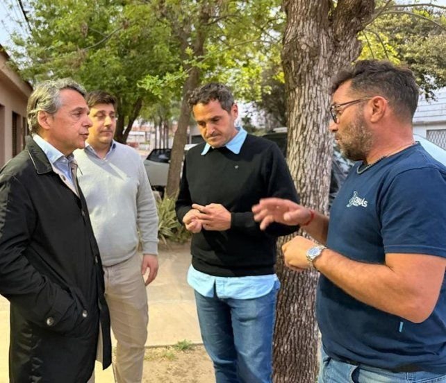 Giuliano en una declaración pública