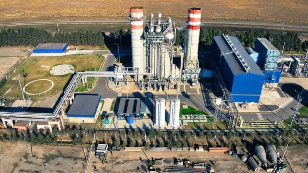 Central termoeléctrica de Timbúes, ubicada en la provincia de Santa Fe