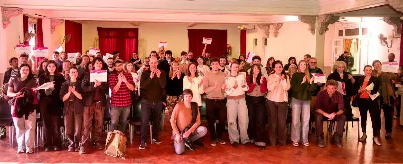 Anuncio de proyectos ganadores de Espacio Santafesino en Plataforma Lavardén