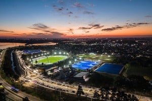 Monumento Nacional a la Bandera en Rosario, sede de la ceremonia de apertura de los Juegos Suramericanos Santa Fe 2026