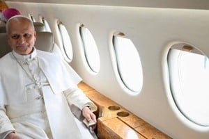 Papa León XIV durante una ceremonia religiosa