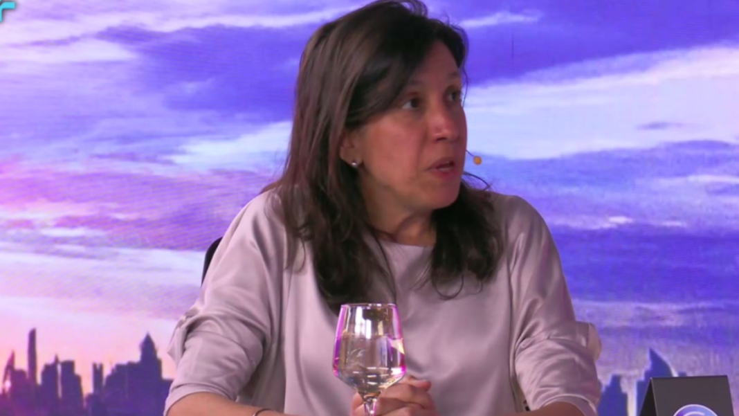 María José Chena, madre de Facundo Gorga, durante una entrevista