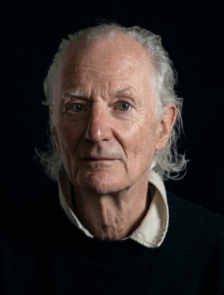 Peter Hammill durante una entrevista