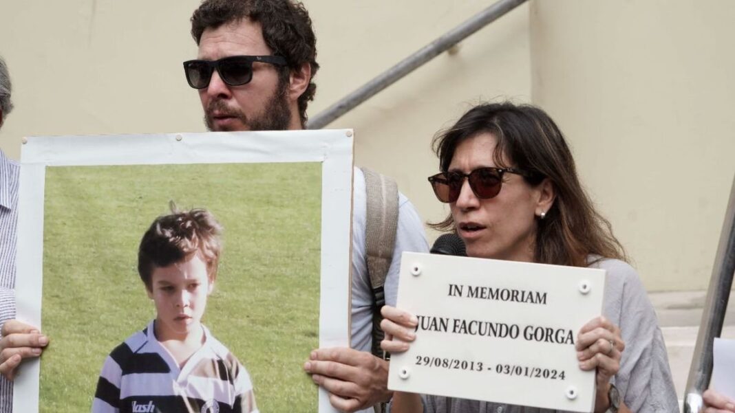 Pileta del Jockey Club donde murió Facundo Gorga