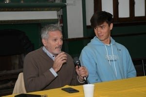 Reconocimiento a Borzone y Fernández en el Club de Regatas Santa Fe