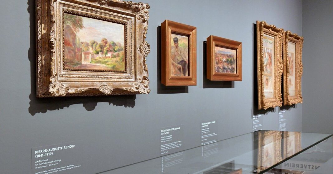 Fachada del Museo Renoir en Cagnes-sur-Mer, Francia