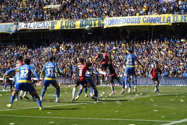 Estadio Gigante de Arroyito antes del clásico