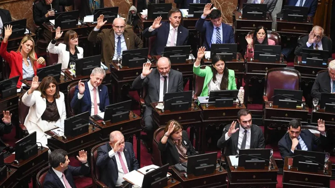 Sesión del Senado de la Nación Argentina