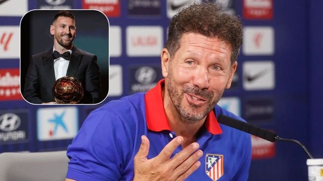 Diego Simeone en conferencia de prensa