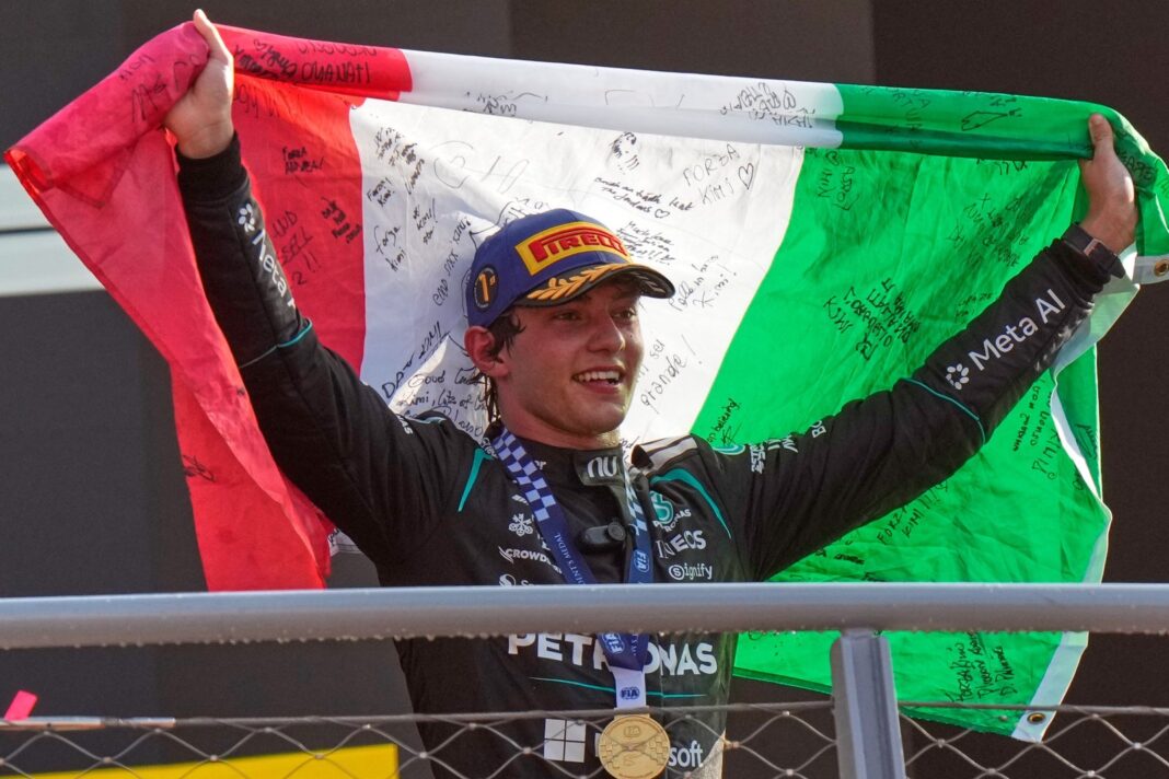 Andrea Kimi Antonelli lidera la tabla de posiciones de la Fórmula 1 2026