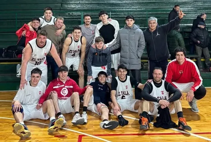 Partido de básquet entre Temperley y Sportsmen