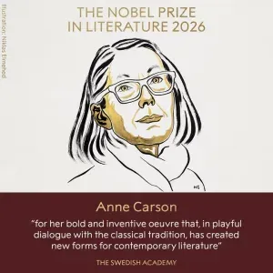 Anne Carson, escritora canadiense ganadora del Premio Nobel de Literatura 2026