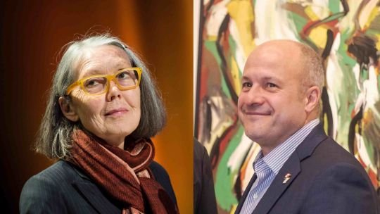 Retrato de la poeta canadiense Anne Carson, ganadora del Premio Nobel de Literatura 2026