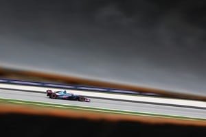 Franco Colapinto al volante del Alpine durante el Gran Premio de Baréin en el circuito de Sepang
