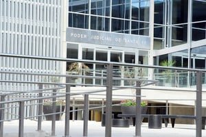 Fachada del nuevo Anexo de Tribunales de Santa Fe