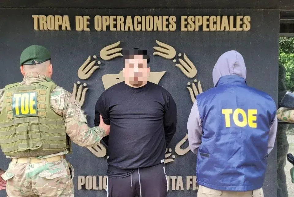 Detención de Gonzalo Nicolás Rodríguez, alias 