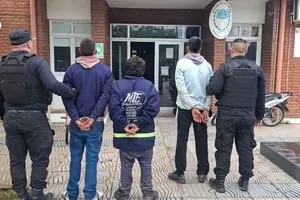 Procedimiento policial en Santo Tomé