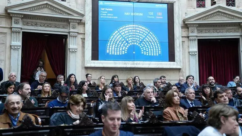 Sesión especial en la Cámara de Diputados