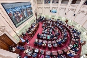 Sesión de la Cámara de Diputados de Santa Fe