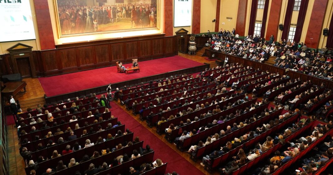 Auditorio del Malba durante una de las actividades del Filba