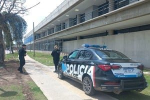 Hospital de Niños de Santa Fe, cerca de donde fue hallado el hombre sin vida
