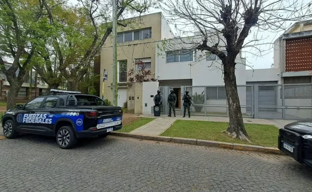 Fachada de los tribunales federales de Rosario