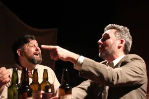 Elenco de la obra teatral La Chunga en escena
