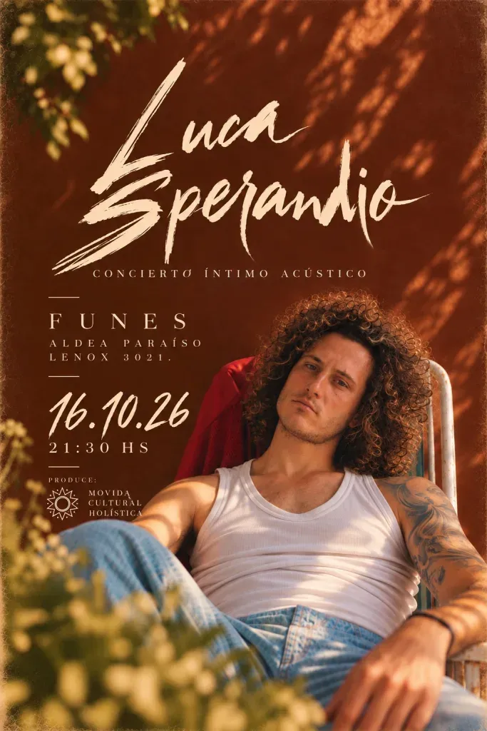 Luca Sperandio en concierto