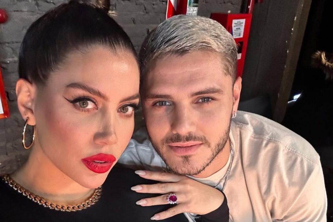 Mauro Icardi y Wanda Nara