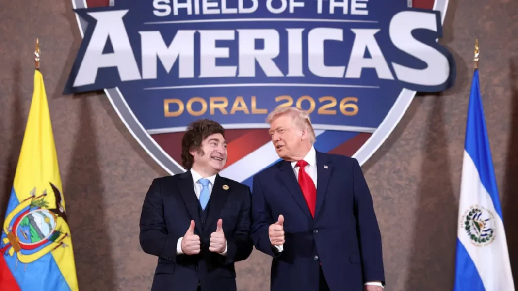 Javier Milei y Donald Trump
