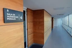 Tribunales de Santa Fe donde se realizó la audiencia cautelar por el crimen de un empresario de San Justo y una red de narcotráfico