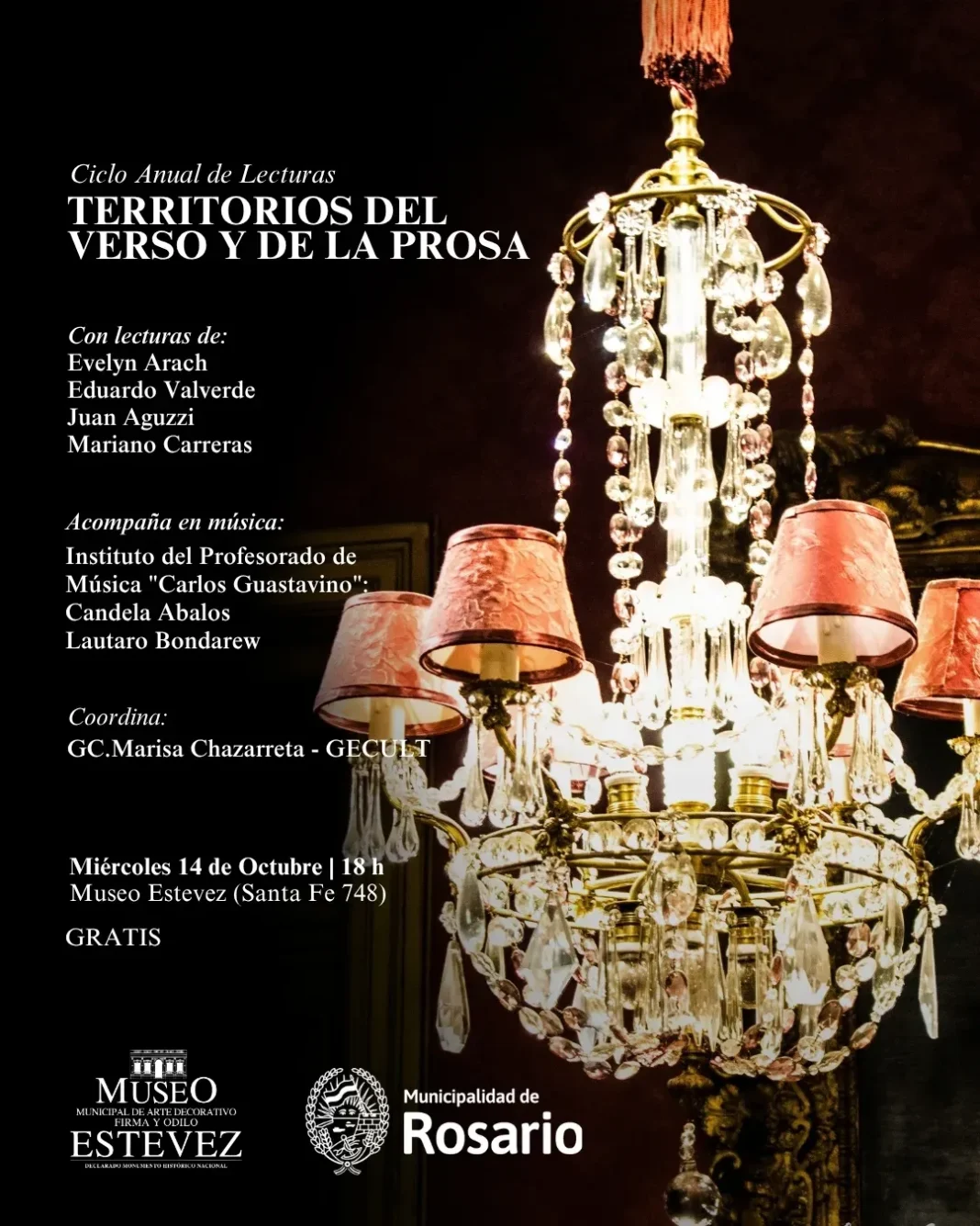 Lectura de poemas y prosa en el Museo Estévez