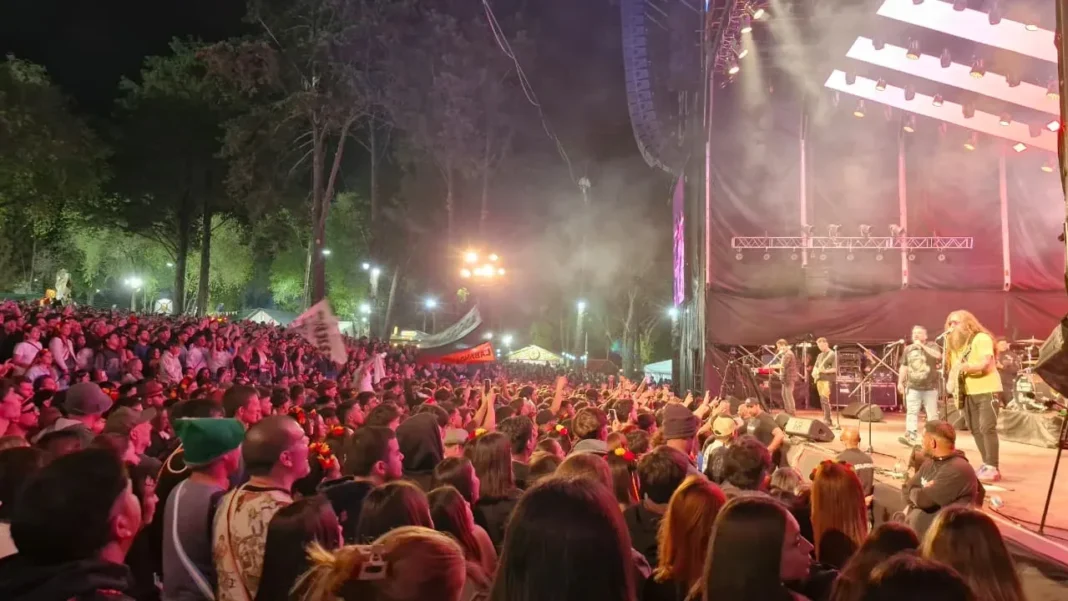 Predio del Bosque de los Pioneros durante la Oktoberfest 2026 en Villa General Belgrano
