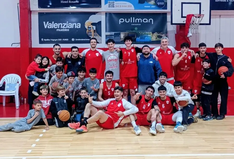 Partido de básquet de la Primera A de Rosario