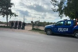Vista del predio del corralón en Alto Verde donde se realizó el procedimiento judicial