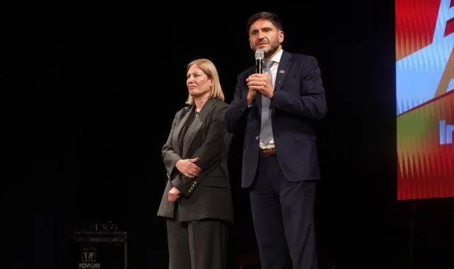 Maximiliano Pullaro durante la reunión interministerial en Santa Fe