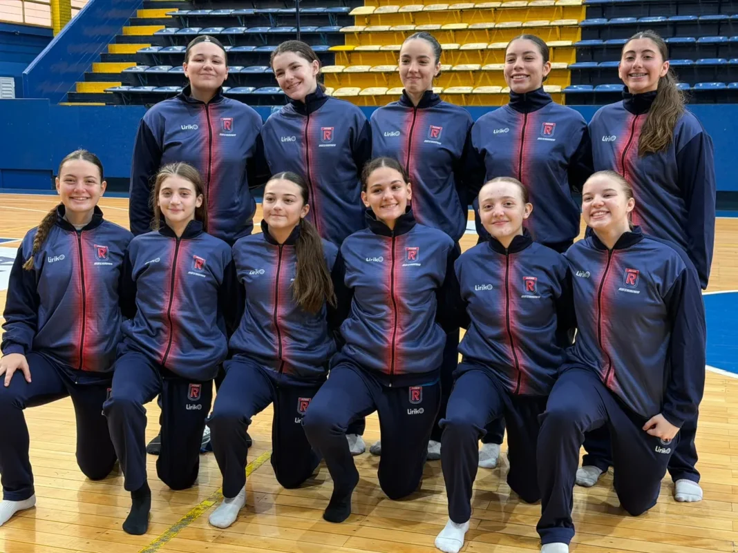 Partido de básquet femenino U15 entre Rosario y Rafaelina B