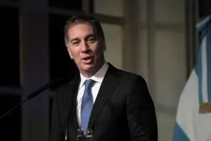 Diego Santilli, jefe de Gabinete, durante una sesión en el Congreso