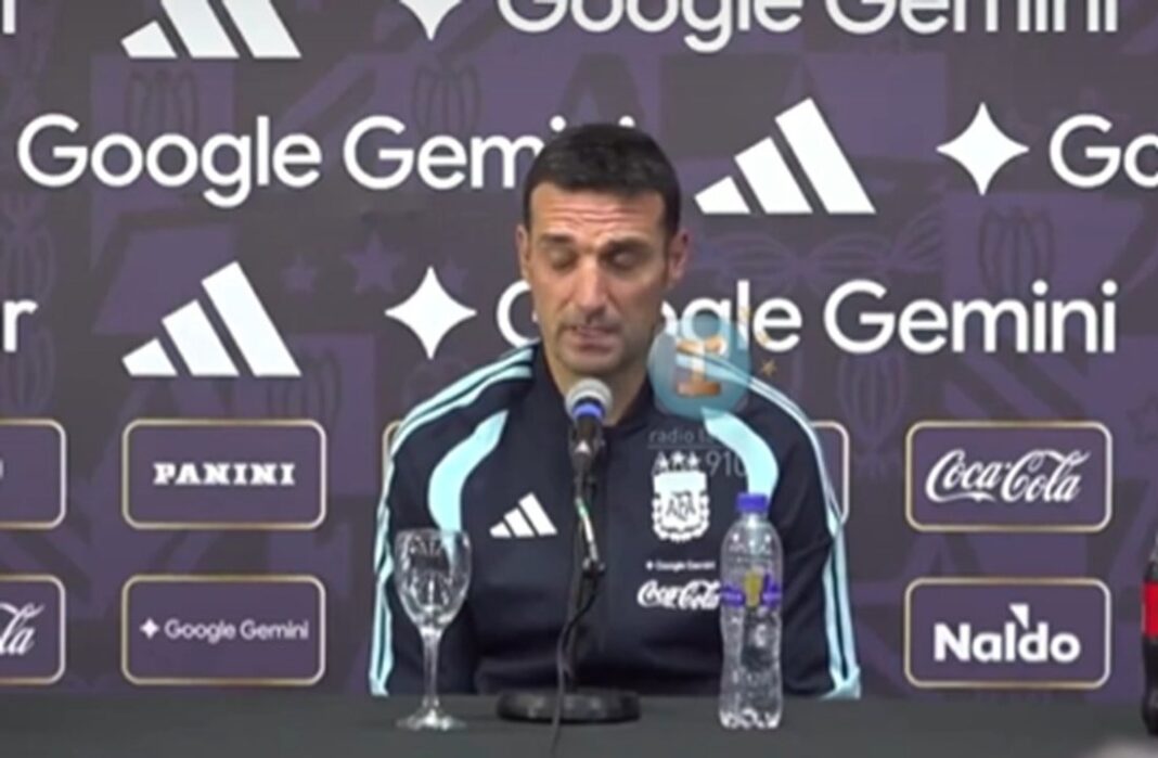 Lionel Scaloni, entrenador de la Selección Argentina