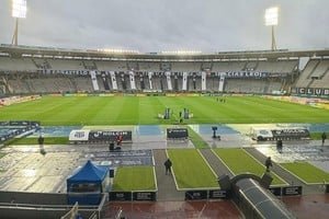 Plantel de la selección argentina en Córdoba