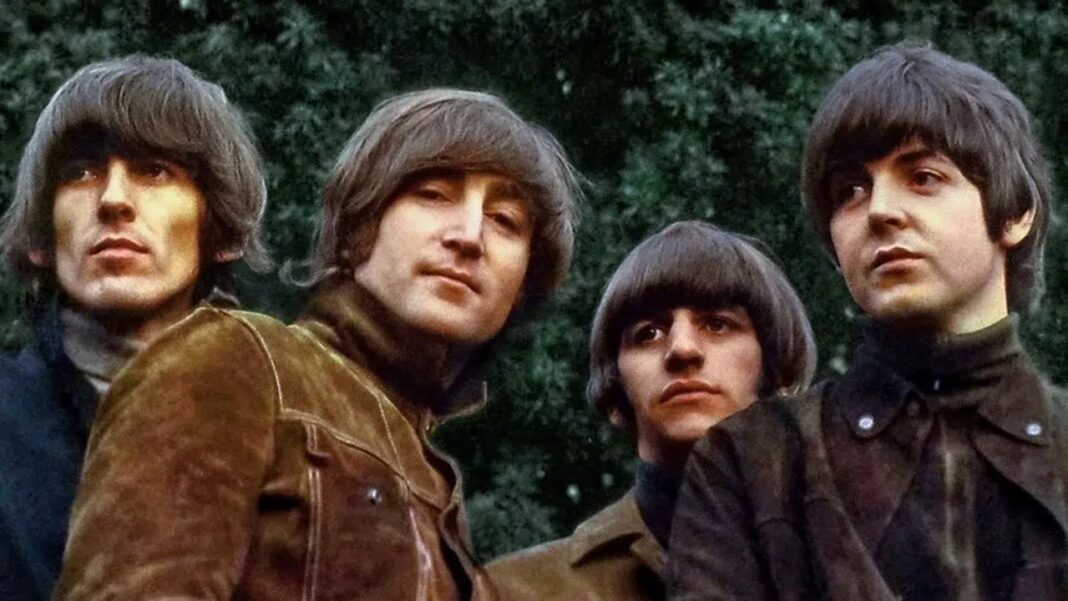 Portada del álbum Rubber Soul de The Beatles en su edición especial