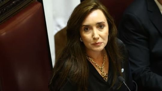 Victoria Villarruel durante su discurso en el Foro Parlamentario Iberoamericano en Madrid